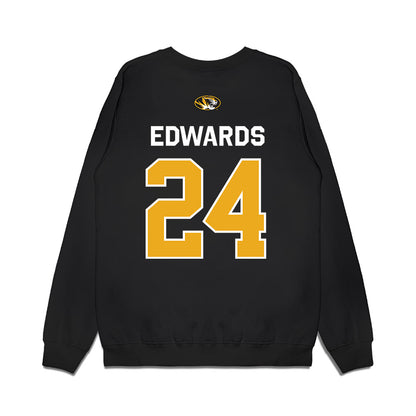 Missouri - NCAA Football : Xaishaun Edwards - Memorial Stadium 100 Year Anniversary Premium Crewneck Sweatshirt-1