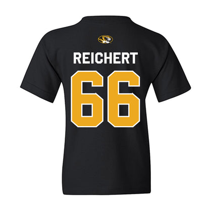 Missouri - NCAA Football : Logan Reichert - Memorial Stadium 100 Year Anniversary Youth T-Shirt-1