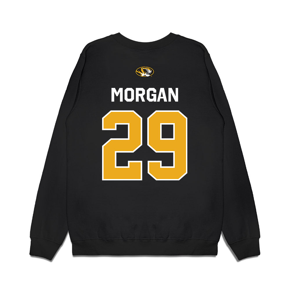 Missouri - NCAA Football : Kamauryn Morgan - Memorial Stadium 100 Year Anniversary Premium Crewneck Sweatshirt-1
