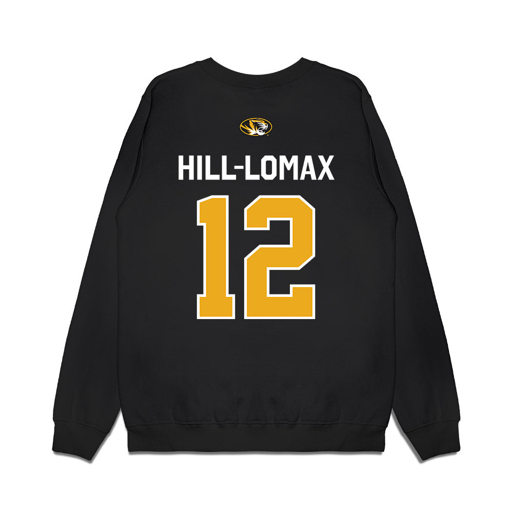 Missouri - NCAA Football : Devyon Hill-Lomax - Memorial Stadium 100 Year Anniversary Premium Crewneck Sweatshirt-1