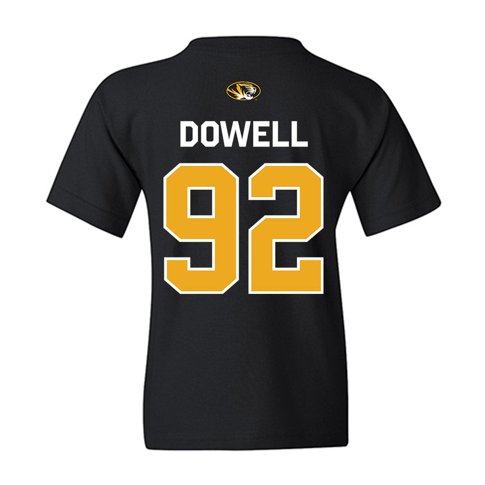 Missouri - NCAA Football : Jason Dowell - Memorial Stadium 100 Year Anniversary Youth T-Shirt-1