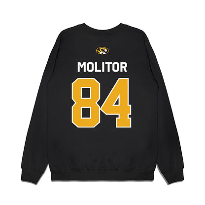 Missouri - NCAA Football : Adam Molitor - Memorial Stadium 100 Year Anniversary Premium Crewneck Sweatshirt-1