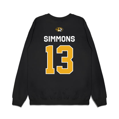 Missouri - NCAA Football : Austin Simmons - Memorial Stadium 100 Year Anniversary Premium Crewneck Sweatshirt-1