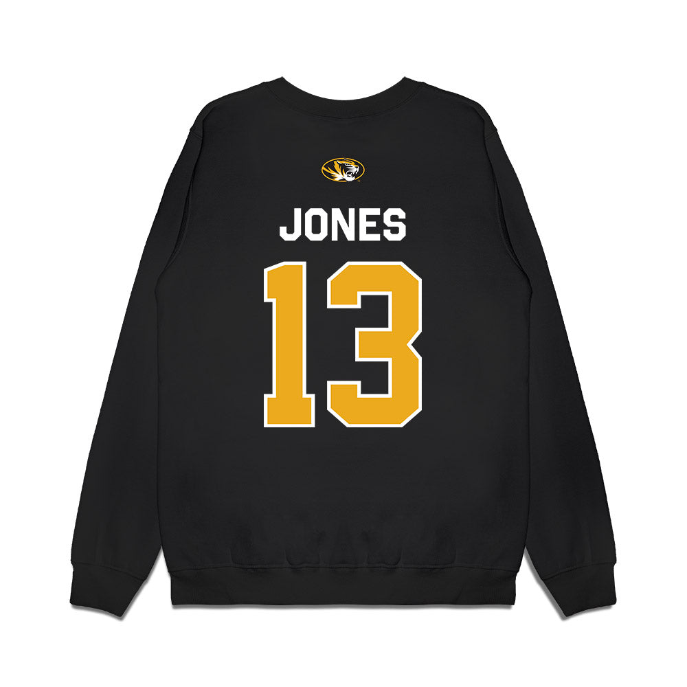 Missouri - NCAA Football : Jaden Jones - Memorial Stadium 100 Year Anniversary Premium Crewneck Sweatshirt-1