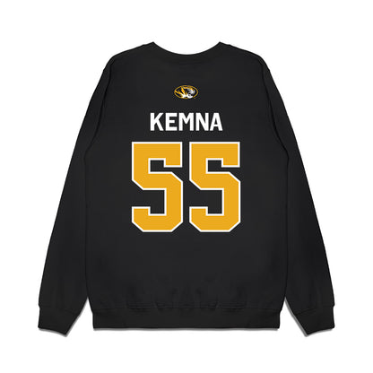 Missouri - NCAA Football : Will Kemna - Memorial Stadium 100 Year Anniversary Premium Crewneck Sweatshirt-1