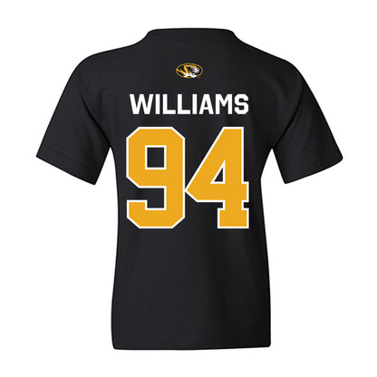 Missouri - NCAA Football : Sam Williams - Memorial Stadium 100 Year Anniversary Youth T-Shirt-1