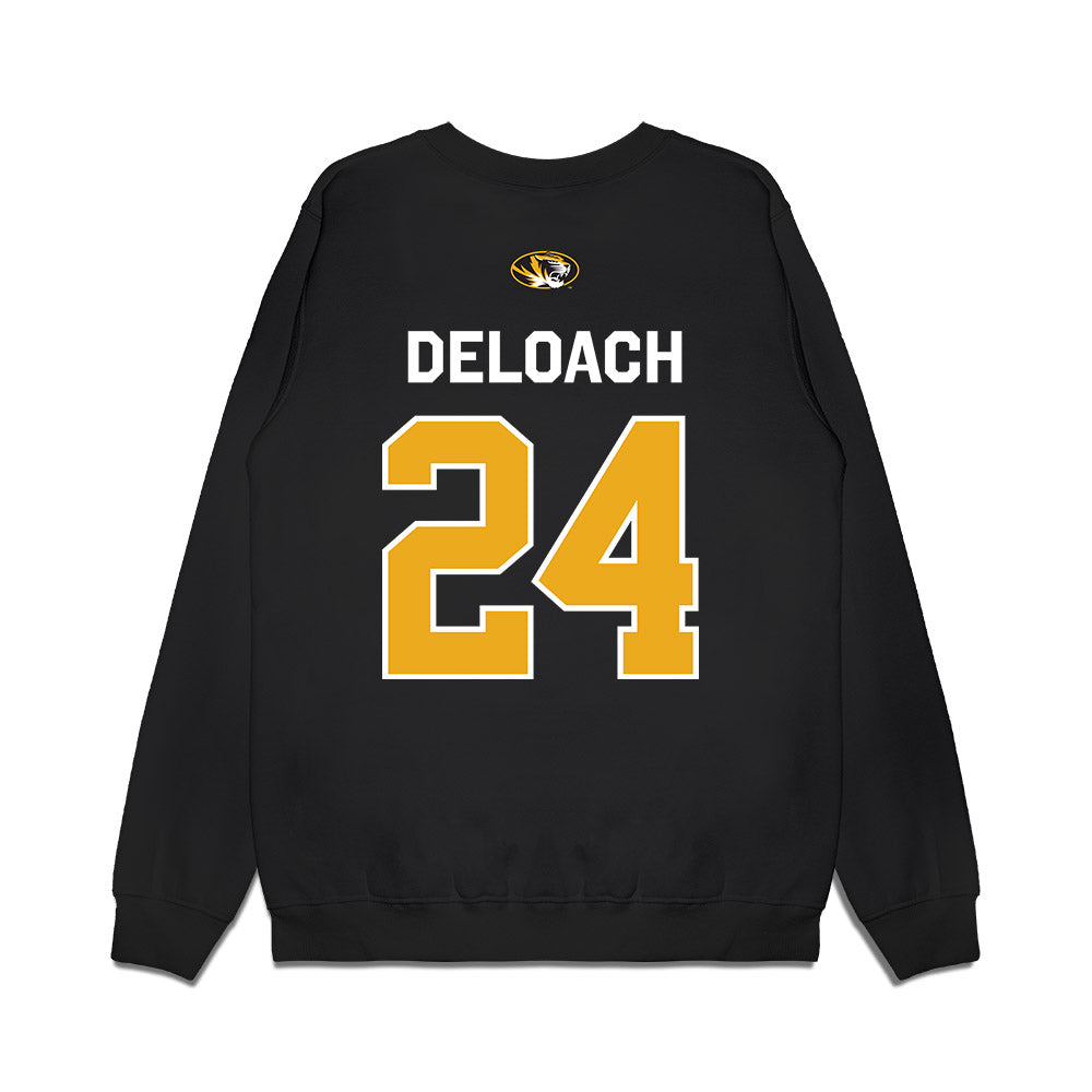 Missouri - NCAA Football : Nicholas DeLoach - Memorial Stadium 100 Year Anniversary Premium Crewneck Sweatshirt-1