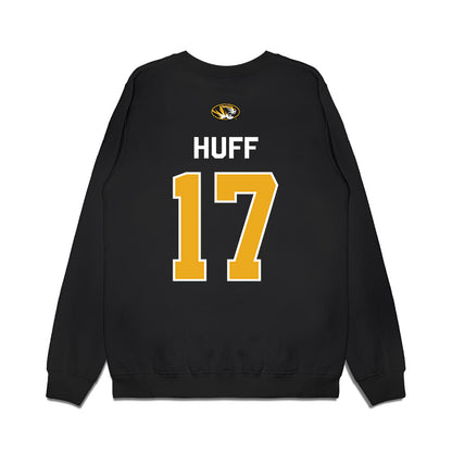 Missouri - NCAA Football : Brian Huff - Memorial Stadium 100 Year Anniversary Premium Crewneck Sweatshirt-1