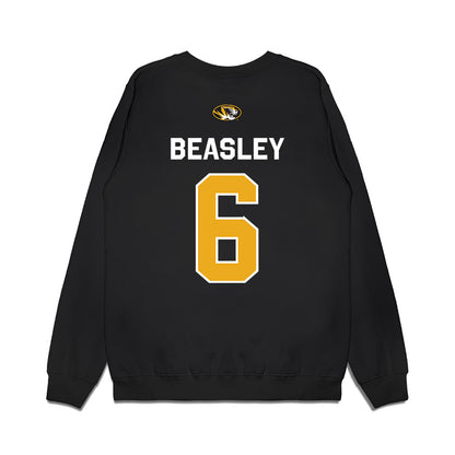 Missouri - NCAA Football : Jeremiah Beasley - Memorial Stadium 100 Year Anniversary Premium Crewneck Sweatshirt-1