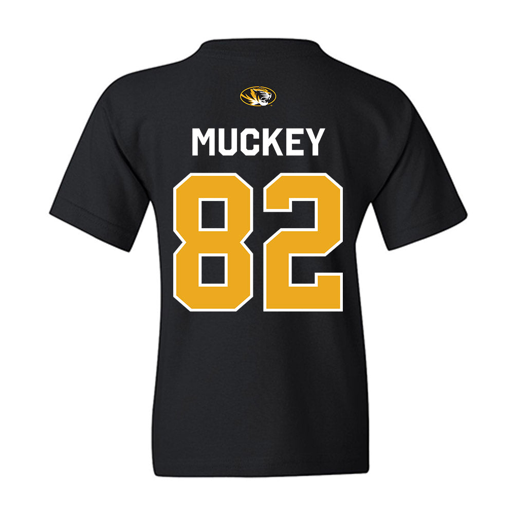 Missouri - NCAA Football : Logan Muckey - Memorial Stadium 100 Year Anniversary Youth T-Shirt-1