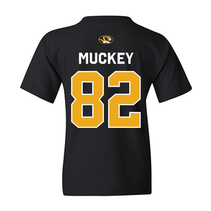 Missouri - NCAA Football : Logan Muckey - Memorial Stadium 100 Year Anniversary Youth T-Shirt-1