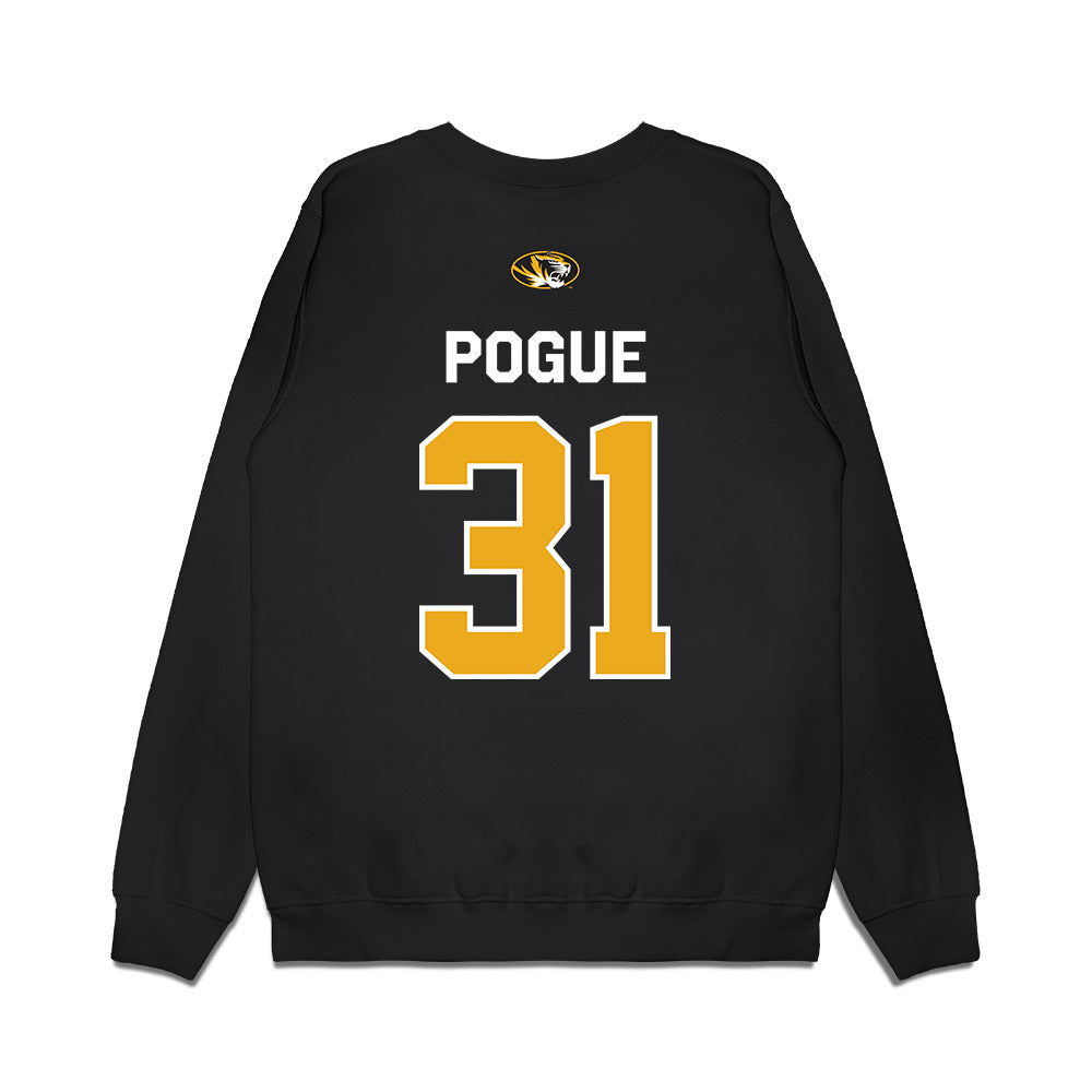 Missouri - NCAA Football : Nasir Pogue - Memorial Stadium 100 Year Anniversary Premium Crewneck Sweatshirt-1