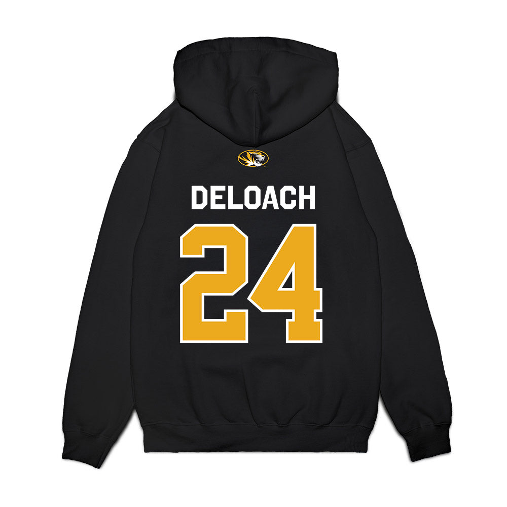 Missouri - NCAA Football : Nicholas DeLoach - Memorial Stadium 100 Year Anniversary Premium Hooded Sweatshirt-1