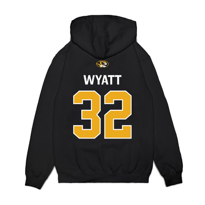 Missouri - NCAA Football : Gavin Wyatt - Memorial Stadium 100 Year Anniversary Premium Hooded Sweatshirt-1