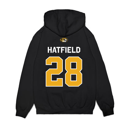 Missouri - NCAA Football : Preston Hatfield - Memorial Stadium 100 Year Anniversary Premium Hooded Sweatshirt-1