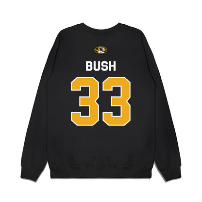 Missouri - NCAA Football : JJ Bush - Memorial Stadium 100 Year Anniversary Premium Crewneck Sweatshirt-1
