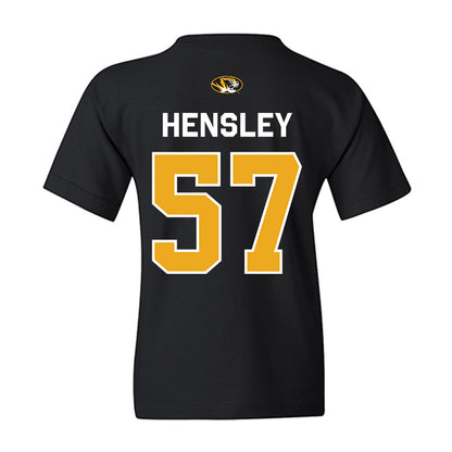 Missouri - NCAA Football : Mark Hensley - Memorial Stadium 100 Year Anniversary Youth T-Shirt-1