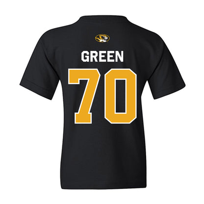 Missouri - NCAA Football : Cayden Green - Memorial Stadium 100 Year Anniversary Youth T-Shirt-1