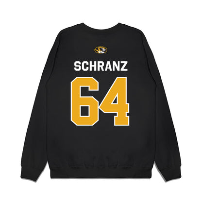 Missouri - NCAA Football : Joseph Schranz - Memorial Stadium 100 Year Anniversary Premium Crewneck Sweatshirt-1