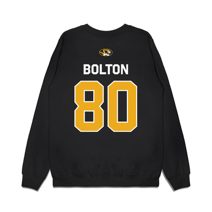 Missouri - NCAA Football : Jayden Bolton - Memorial Stadium 100 Year Anniversary Premium Crewneck Sweatshirt-1