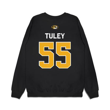 Missouri - NCAA Football : Cavan Tuley - Memorial Stadium 100 Year Anniversary Premium Crewneck Sweatshirt-1