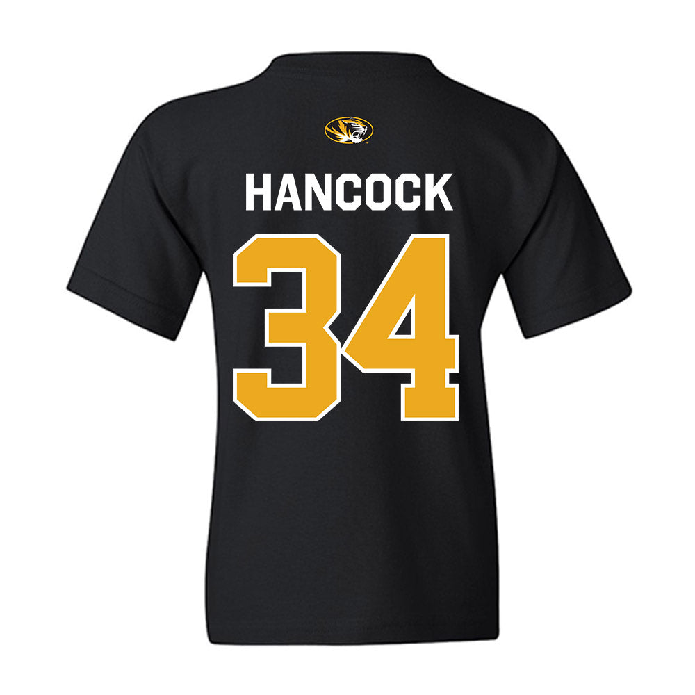 Missouri - NCAA Football : Jackson Hancock - Memorial Stadium 100 Year Anniversary Youth T-Shirt-1