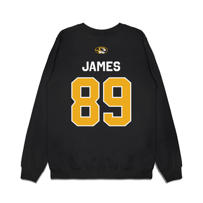 Missouri - NCAA Football : Jude James - Memorial Stadium 100 Year Anniversary Premium Crewneck Sweatshirt-1