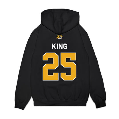 Missouri - NCAA Football : Jason King - Memorial Stadium 100 Year Anniversary Premium Hooded Sweatshirt-1