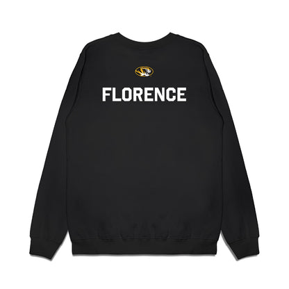 Missouri - NCAA Football : Jahlil Florence - Memorial Stadium 100 Year Anniversary Premium Crewneck Sweatshirt-1