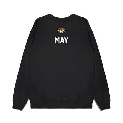 Missouri - NCAA Football : CJ May - Memorial Stadium 100 Year Anniversary Premium Crewneck Sweatshirt-1