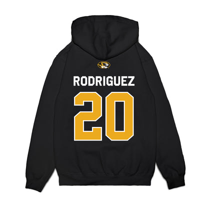 Missouri - NCAA Football : Nicholas Rodriguez - Memorial Stadium 100 Year Anniversary Premium Hooded Sweatshirt-1