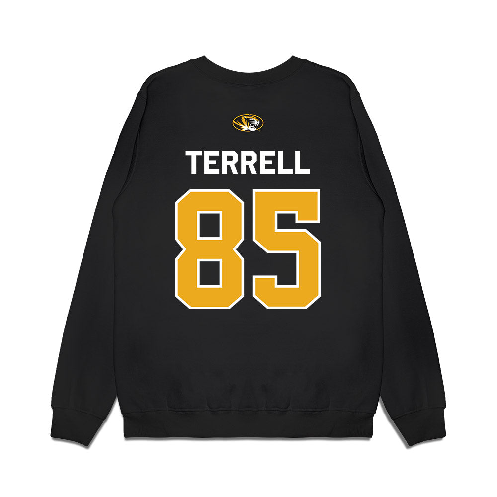 Missouri - NCAA Football : Dakotah Terrell - Memorial Stadium 100 Year Anniversary Premium Crewneck Sweatshirt-1