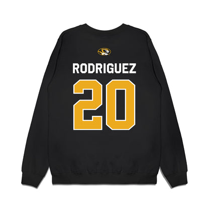 Missouri - NCAA Football : Nicholas Rodriguez - Memorial Stadium 100 Year Anniversary Premium Crewneck Sweatshirt-1