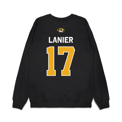 Missouri - NCAA Football : Kenric Lanier - Memorial Stadium 100 Year Anniversary Premium Crewneck Sweatshirt-1