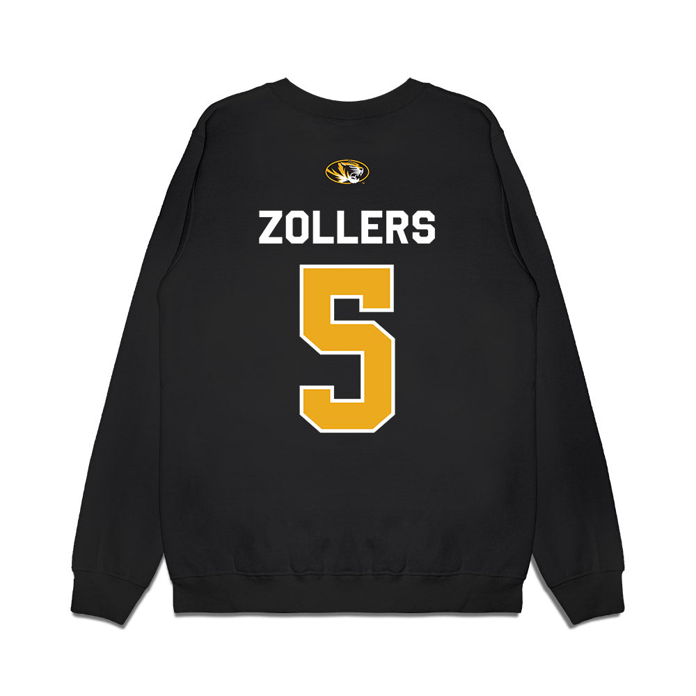 Missouri - NCAA Football : Matt Zollers - Memorial Stadium 100 Year Anniversary Premium Crewneck Sweatshirt-1