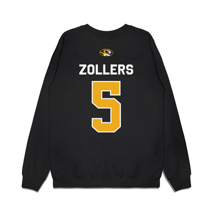 Missouri - NCAA Football : Matt Zollers - Memorial Stadium 100 Year Anniversary Premium Crewneck Sweatshirt-1
