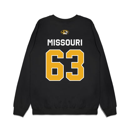 Missouri - NCAA Football : Chace Missouri - Memorial Stadium 100 Year Anniversary Premium Crewneck Sweatshirt-1