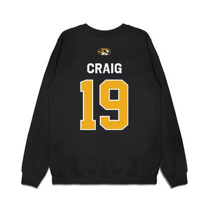 Missouri - NCAA Football : Blake Craig - Memorial Stadium 100 Year Anniversary Premium Crewneck Sweatshirt-1