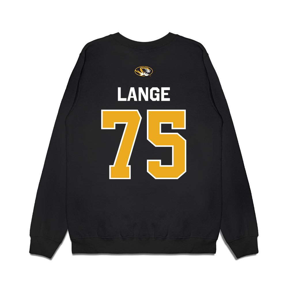 Missouri - NCAA Football : Jack Lange - Memorial Stadium 100 Year Anniversary Premium Crewneck Sweatshirt-1