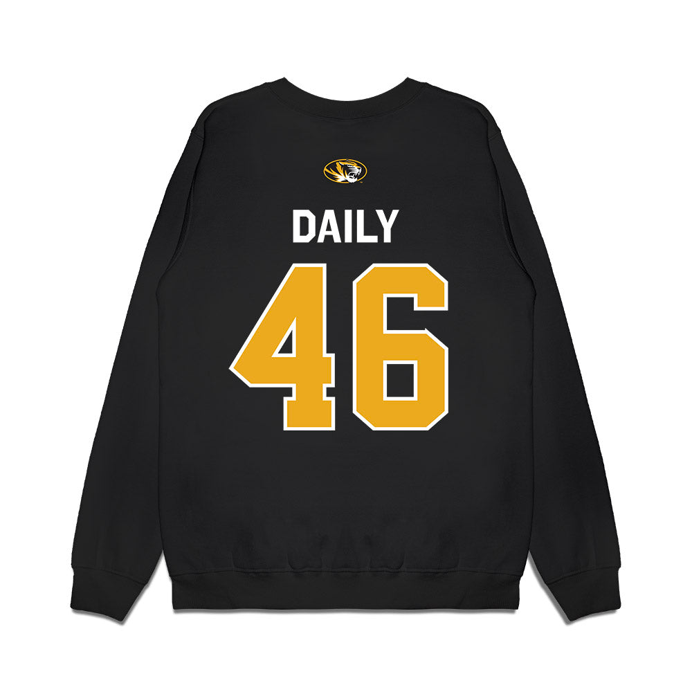 Missouri - NCAA Football : Jackson Daily - Memorial Stadium 100 Year Anniversary Premium Crewneck Sweatshirt-1