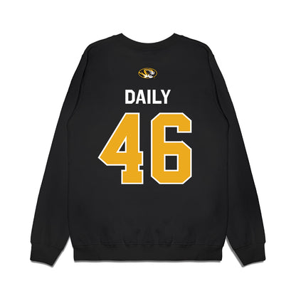 Missouri - NCAA Football : Jackson Daily - Memorial Stadium 100 Year Anniversary Premium Crewneck Sweatshirt-1