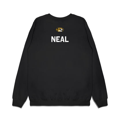 Missouri - NCAA Football : Trashundon Neal - Memorial Stadium 100 Year Anniversary Premium Crewneck Sweatshirt-1