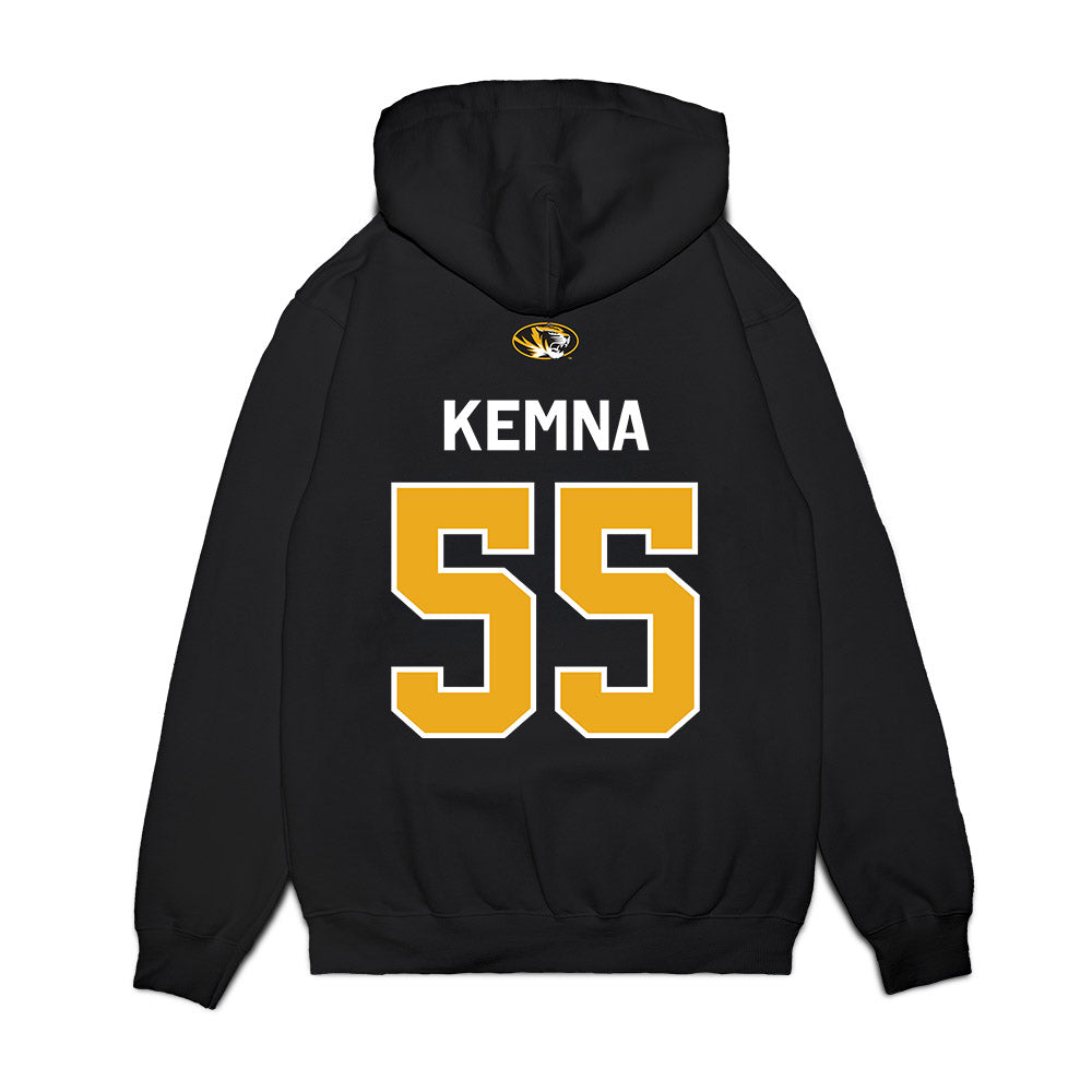 Missouri - NCAA Football : Will Kemna - Memorial Stadium 100 Year Anniversary Premium Hooded Sweatshirt-1