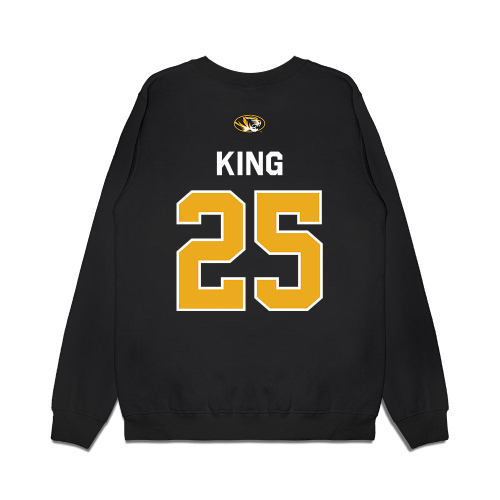 Missouri - NCAA Football : Jason King - Memorial Stadium 100 Year Anniversary Premium Crewneck Sweatshirt-1