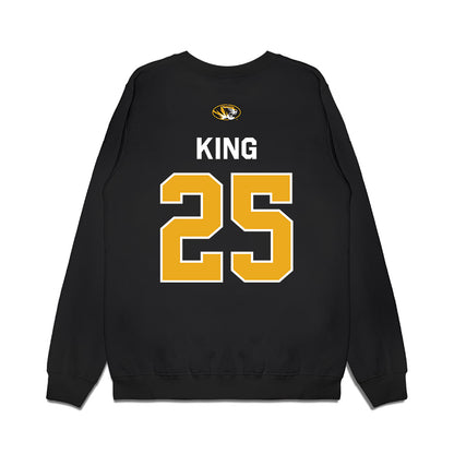 Missouri - NCAA Football : Jason King - Memorial Stadium 100 Year Anniversary Premium Crewneck Sweatshirt-1