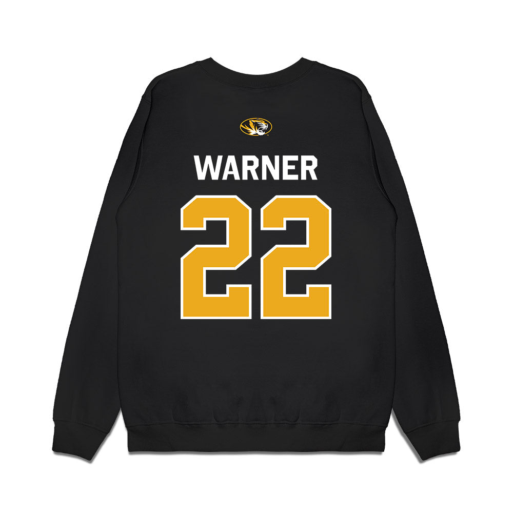 Missouri - NCAA Football : Maxwell Warner - Memorial Stadium 100 Year Anniversary Premium Crewneck Sweatshirt-1