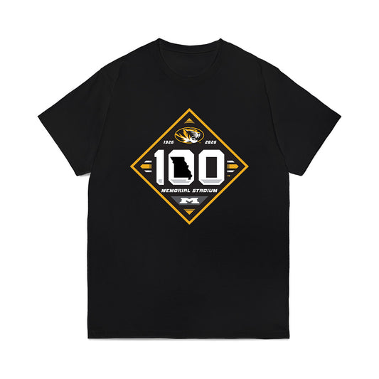 Missouri - NCAA Football : JaDon Blair - Memorial Stadium 100 Year Anniversary Comfort Colors T-Shirt-0