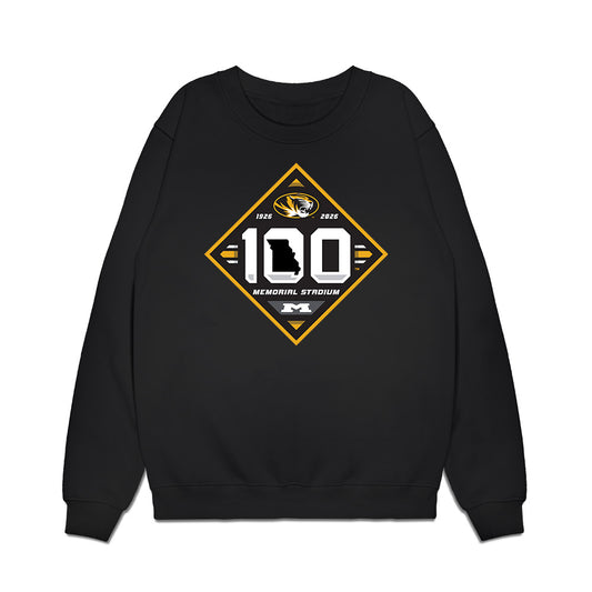 Missouri - NCAA Football : Nick Evers - Memorial Stadium 100 Year Anniversary Premium Crewneck Sweatshirt-0