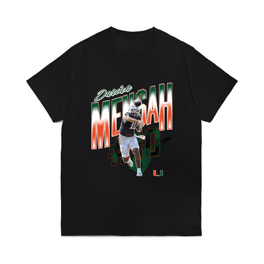 Miami - NCAA Football : Darian Mensah - Collage Comfort Colors T-Shirt-0