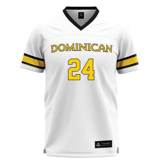 DUC - NCAA Men's Lacrosse : Makoa Hicks - White Lacrosse Jersey-0